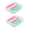 MAGICLULU 2sets Chalk Holder Practical Chalk Cover Clips for Teachers