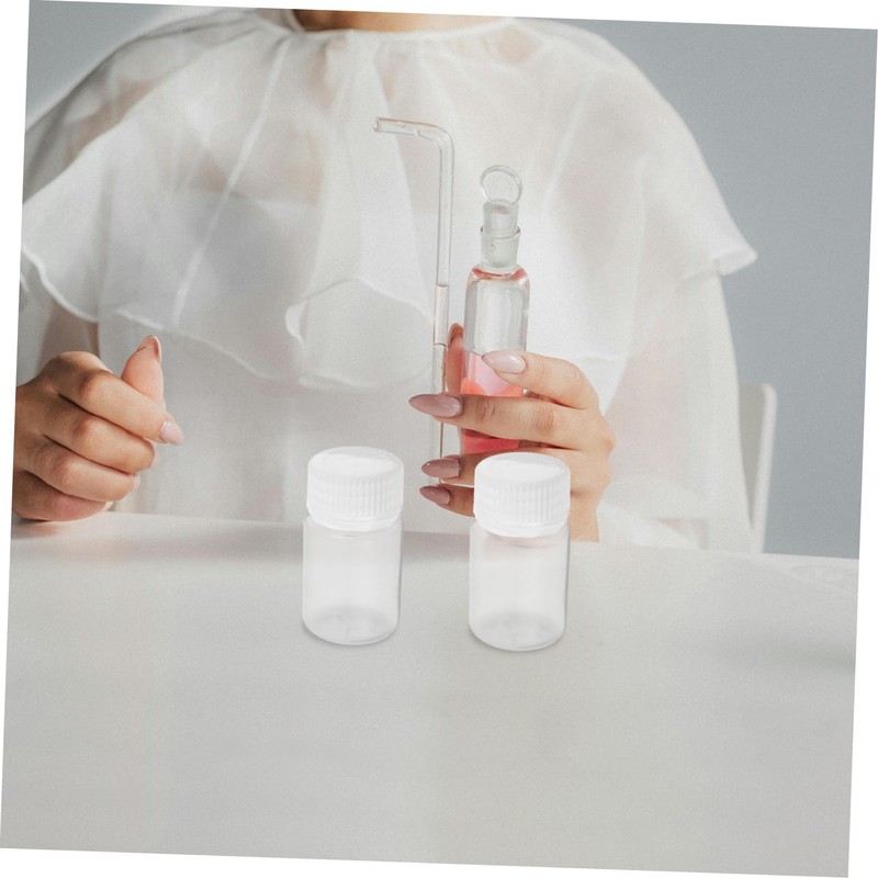 Cabilock 6Pcs Transparent Bottles High Temperature Resistant Sample Containers Leak