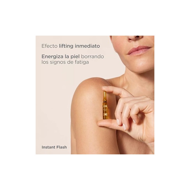 Isdinceutics Instant Flash, Solucin facial con efecto lifting inmediato, 5