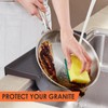 Silicone Sink Edge Protector ＆Splash Guards, Upgrade Multifunction Sink Accessorie,