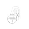 Chicken Cooper Magnetic lock for secure closing, secure chicken flaps