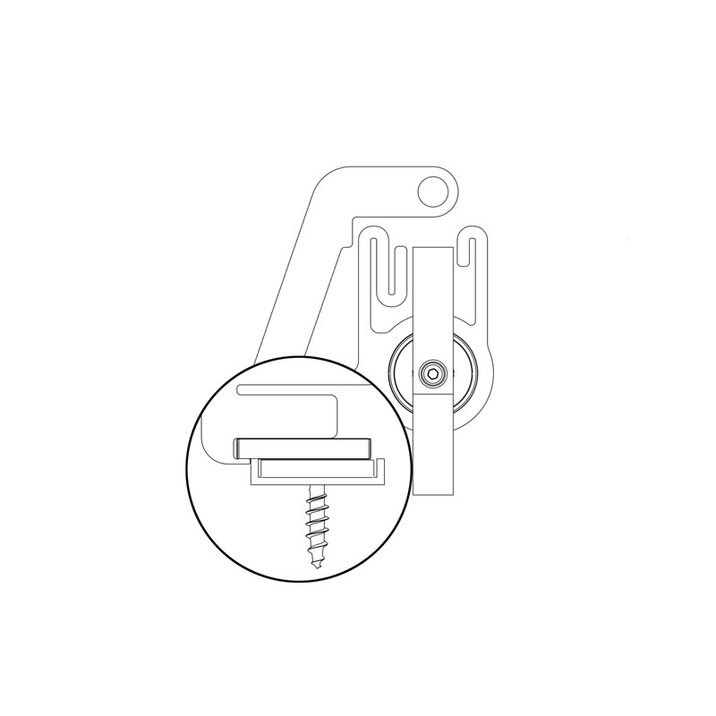 Chicken Cooper Magnetic lock for secure closing, secure chicken flaps