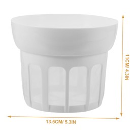 Cabilock Rommelsbacher Yoghurt Separator Whey Strainer Filter Whey Separator Yoghurt Machine Yoghurt Maker Strainer for Yoghurt Pasta Strainer Juice Strainer Nut Flour Sieve Starter Tool Cheese