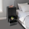 NTINGDE 7-Drawer Bedside Table Storage Cabinet Mobile File Cabinet with