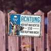 K9 Dog Picture "Dein Hund als Schild Selbstgestalt" [German Language]