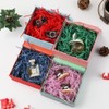 BoxSkivra 2 LB Red Crinkle Paper Shredded Paper for Gift
