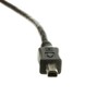 CableWholesale Black USB Type A Male to 4 Pin Mini-B