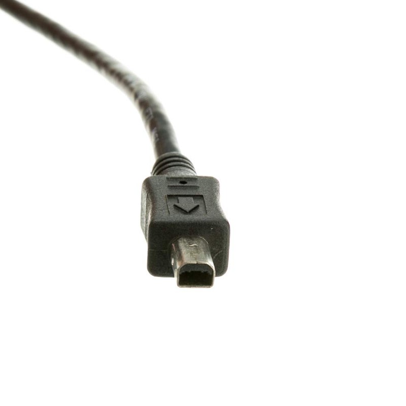 CableWholesale Black USB Type A Male to 4 Pin Mini-B