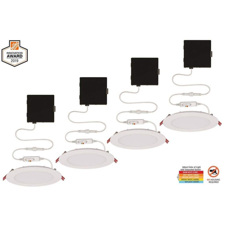 Ultra Slim 6 in. Color Selectable New Construction and Remodel