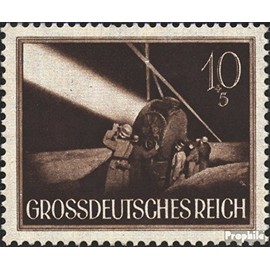 X5 Collection 878 German Reich 1944 Held Gedenktag Military (Stamps for Collectors)