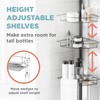 Zenna Home Tension Pole Shower Caddy Corner Organizer, Adjustable Standing