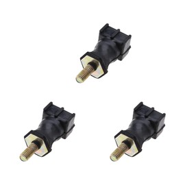 YINETTECH 3X Car Secondary Air Pump Retaining Mount Bracket Cushion Damper Buffers 06A133567A Compatible with A3 A4 Jetta Golf Passat