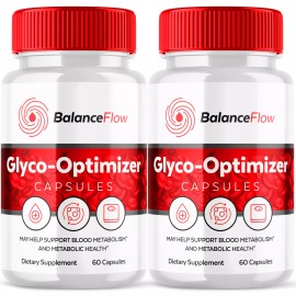 Balance Flow (2 Pack) Balance Flow Glyco Optimizer BalanceFlow Supplement 120 Capsules