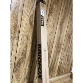 BRIOFOX Shower Curtain Rod 43-73 Inches, Rust Proof Stainless Steel Brown New