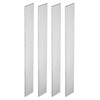 PATIKIL 1095 Steel Flat Bar, 4 Pcs 12" x 1