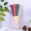 Colorful Folding Folding Fans Portable Rainbow Fan Beautiful Folding Fans