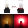 WLJH Red T10 Led Bulb Dash Lights Pc194 Pc195 Pc168