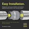 VezoWorks 8" to 6" Inch Duct Pipe Adapter - Galvanized