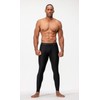 DEVOPS 2 Pack Men's Compression Pants Athletic Leggings with Pocket