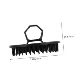 WOONEKY Scalp Massager Shampoo Brush Set 6pcs Round Hair Scalp Water Spa Massage Tool Detangler Relief Fatigue for Home Office Travel