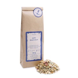 Syltfit Herbal Tea Loose Lemongrass, Nettle Leaves, Birch Leaves, Peach, Red Sandalwood, Orange, Rose Petals Herbs Tea Fruity Fresh, Peach and Lemon 100 g