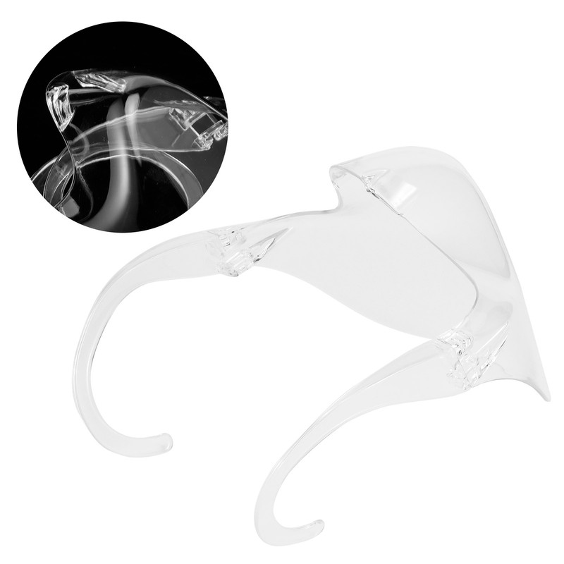 Waterproof Transparent Anti Fogging Protective Face Cover Safety Guard Sanitary