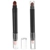 TOVINANNA 2pcs Dual End Eye Shadow Sticks with Brush for