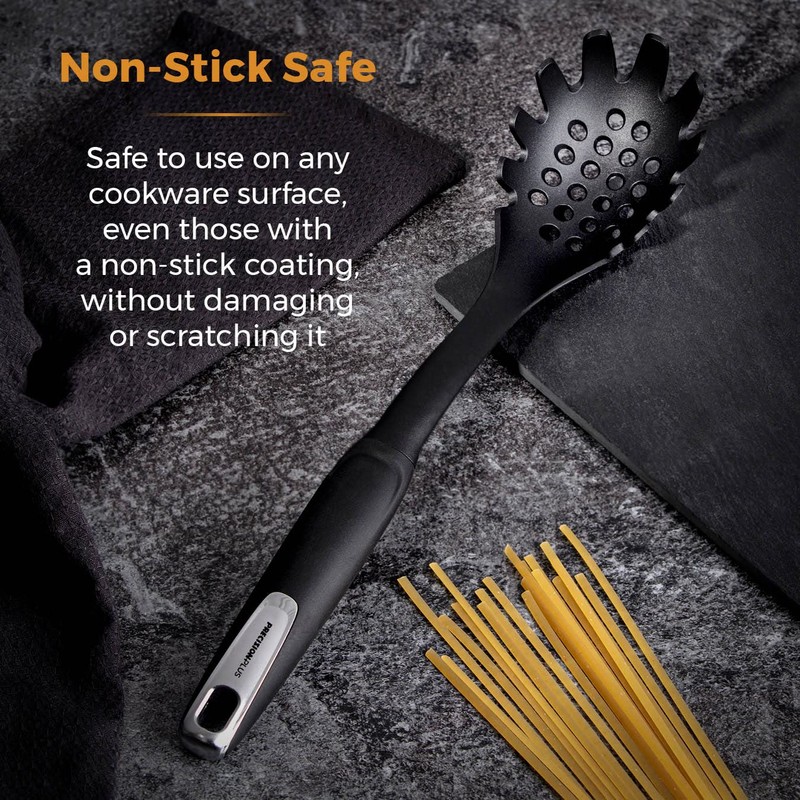 Tower T832185 Precision Plus Nylon Pasta Server with Hanging Loop,