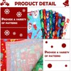 Christmas Theme Square Cotton Quilting Fabric Bundles, 70 Pieces, 10