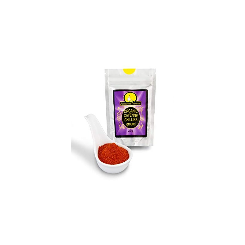 Cayenne Chilli Organic, Ground