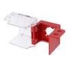 Emergency Stop Button Cover Lockout Cover, PC Engineering Plastic for