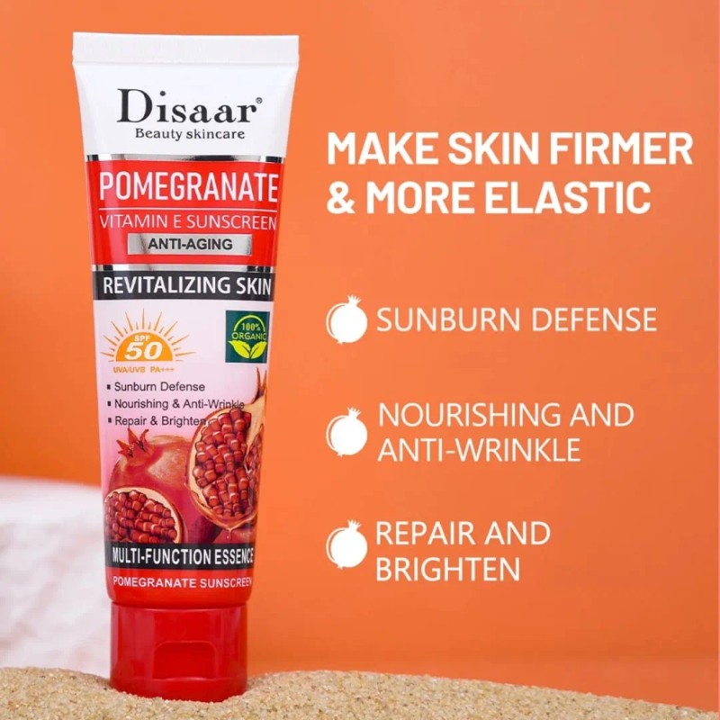 Protector Solar Granada Vitamina Spf Disaar 60ml