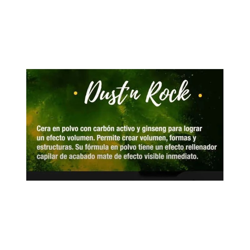 Lendan Dust´n Rock Cera En Polvo Rellenador Capilar 10g
