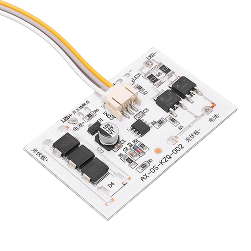 Solar Circuit Board Set Compatible with Lithium Batteries Solar Timing