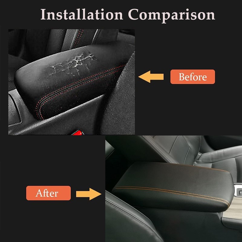 BOLTRY Center Console Armrest Box Cover for Nissan Altima 2019