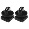 Create idea 2PCS Rotary Switch 4 Positions 3 Speeds Rotary