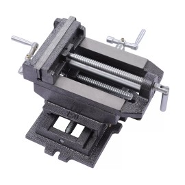 6" Heavy Duty Cross Drill Press Vise 2 Way X-Y Slide Metal Milling Clamp Machine