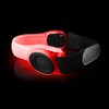 Puro SAFETY LED ARM RED Black