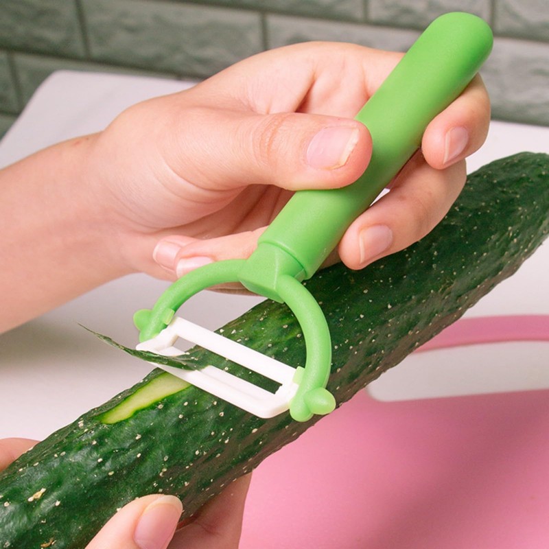 Dorytop Vegetable Potato Peelers for Kitchen,2 Pcs Cooking Light Ceramic