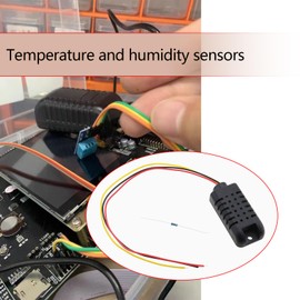 VGOL 2pcs DHT21 AM2301 AM2301A Capacitive Digital Temperature Humidity Sensor Module 3.3-5V DC for Humidity Controller Testing Equipment
