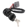 ATV Ignition Key Switch 3 Wire Stable Performance Ignition Starter