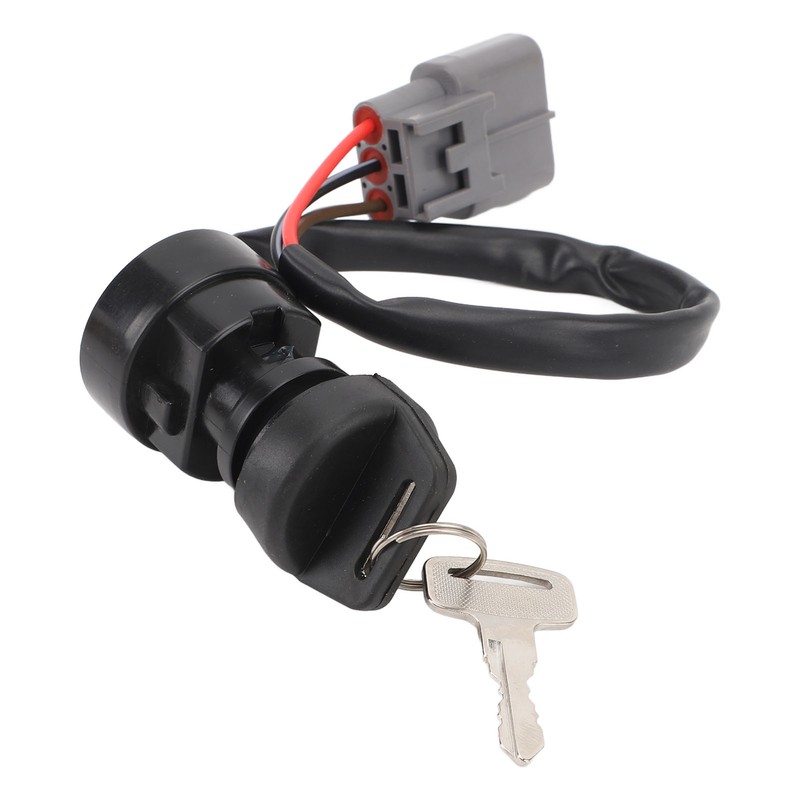 ATV Ignition Key Switch 3 Wire Stable Performance Ignition Starter