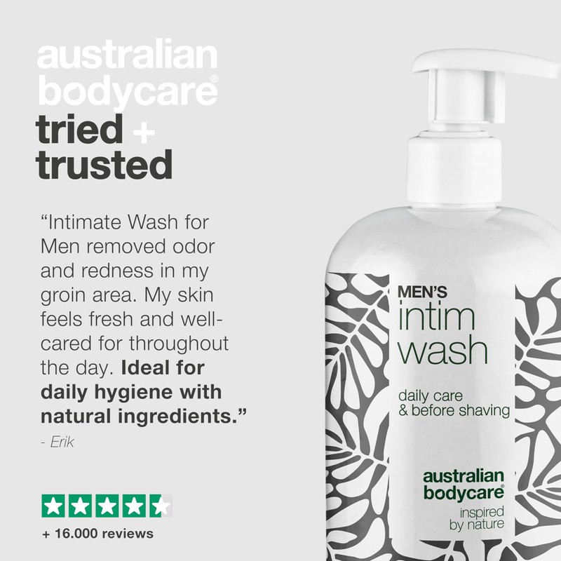 Men's Intimate Wash 500 ml for Irritation, Itching, and Odor