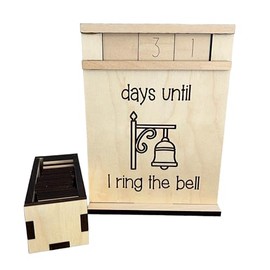 Wood Countdowns From Made By R And R (I Ring The Bell)