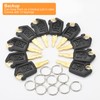 UOCAI 10 Pcs Ignition Key 5P8500, Universal Construction Machinery Keys,