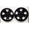 CCI (2) Black 18" Wheel Liner/Hubcap/W