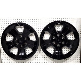 CCI (2) Black 18" Wheel Liner/Hubcap/W