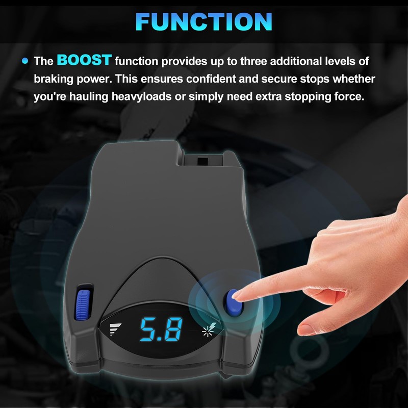 Electronic Brake Controller Compatible with Ford GM Chevy Dodge RAM
