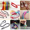 Cordón de nailon satinado de 2 mm para hacer joyas,