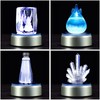PHMOOJ Rotating Display Stand Light Base Colorful Cup Display Turner
